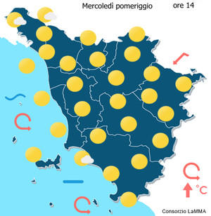 cielo oggi pomeriggio