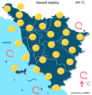 cielo dopodomani tarda mattina