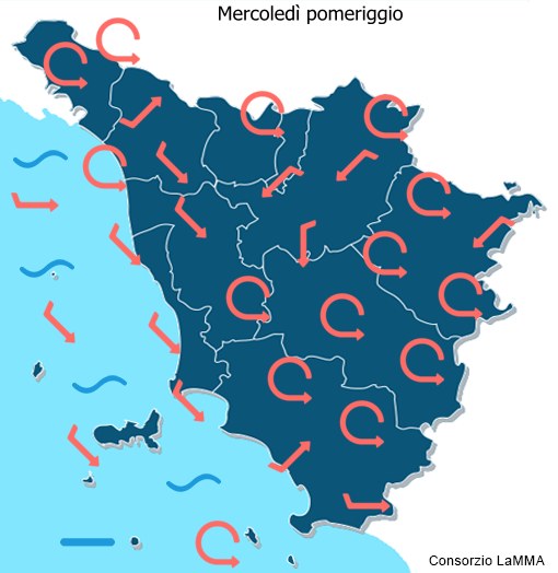 vento e mare oggi tardo pomeriggio