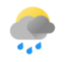 Meteo oggi Scarlino pomeriggio pioggia e schiarite