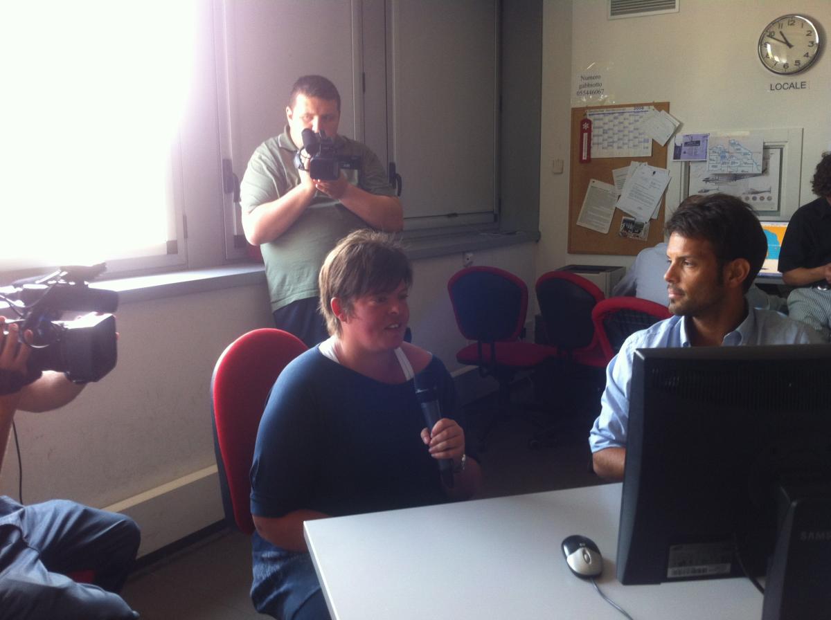 ragazzi in aula per sipario tv