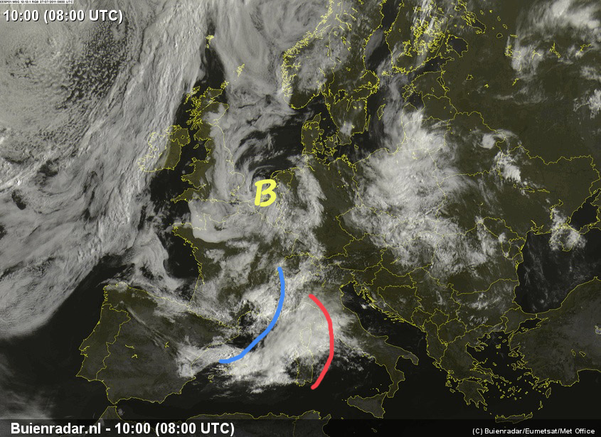 immagine satellite 27 luglio 2011