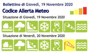 allerta vento 20 novembre 2020