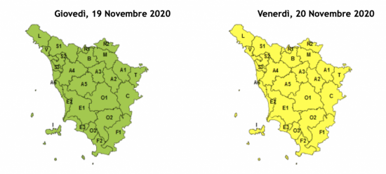 vento 20 novembre 