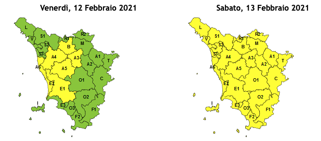 13 febbraio vento