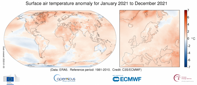 temperature anomaly