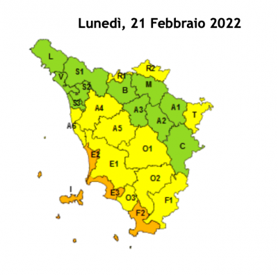 allerta vento 21 febbraio 22