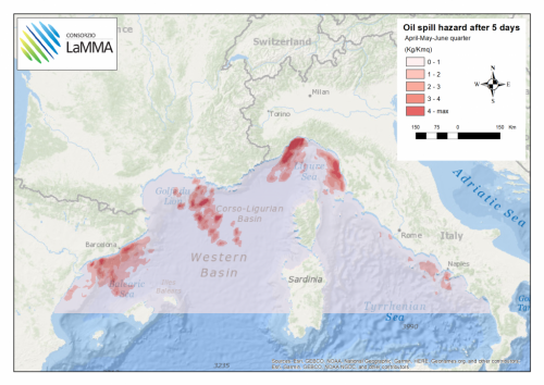 oil spill 5 giorni