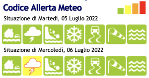 allerta 6 luglio 2022