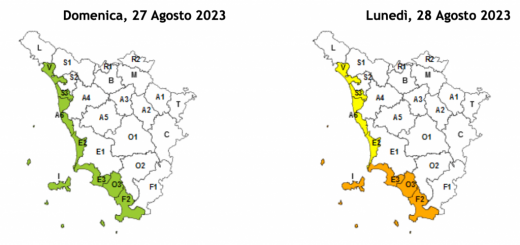 mareggiate arancione 28 agosto