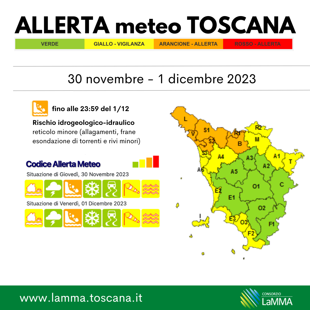 allerta 30 novembre 