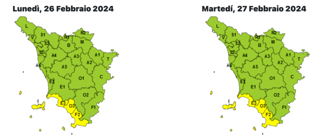 vento e mareggiate 26 febbraio 2024