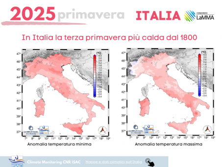 Italia primavera temp
