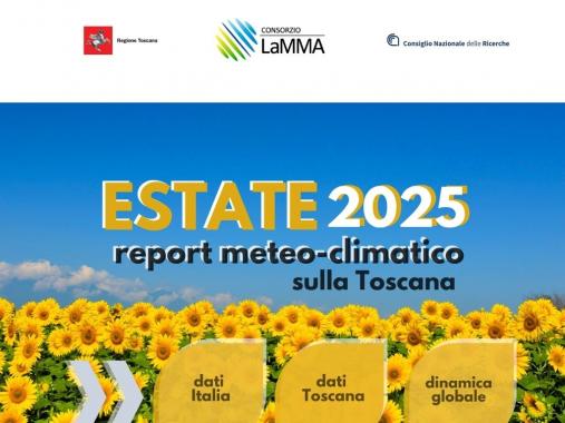 estate 2025 report meteo clima toscana