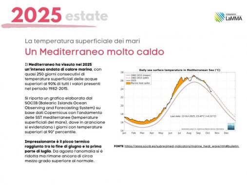 estate 2025 - dati mediterraneo 