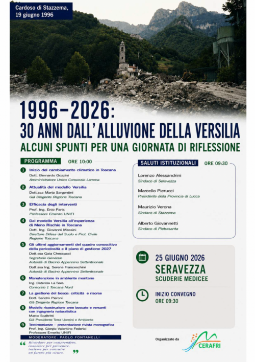 locandina Seravezza 25 giugno 2026