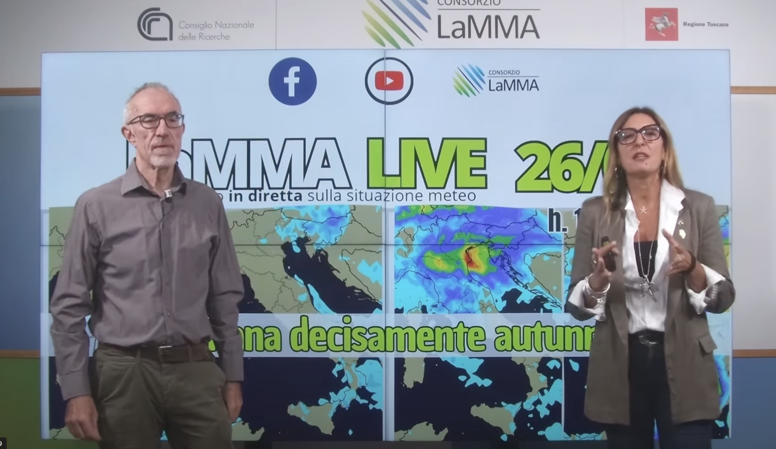 detta meteo 26 settembre 2025