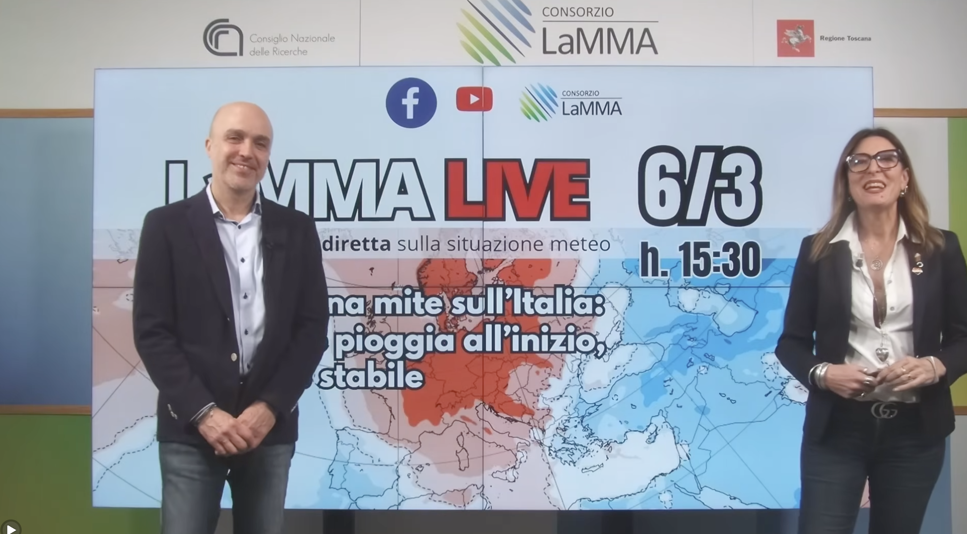 meteo 6 -13 marzo 2026