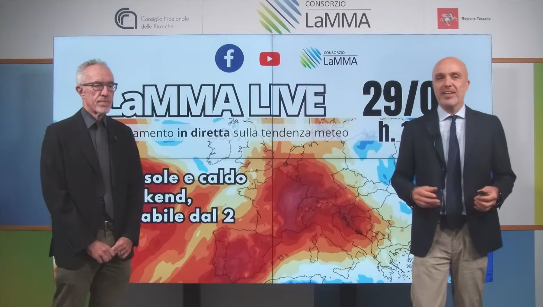 Ancora sole e caldo nel weekend, più instabile dal 1* giugno