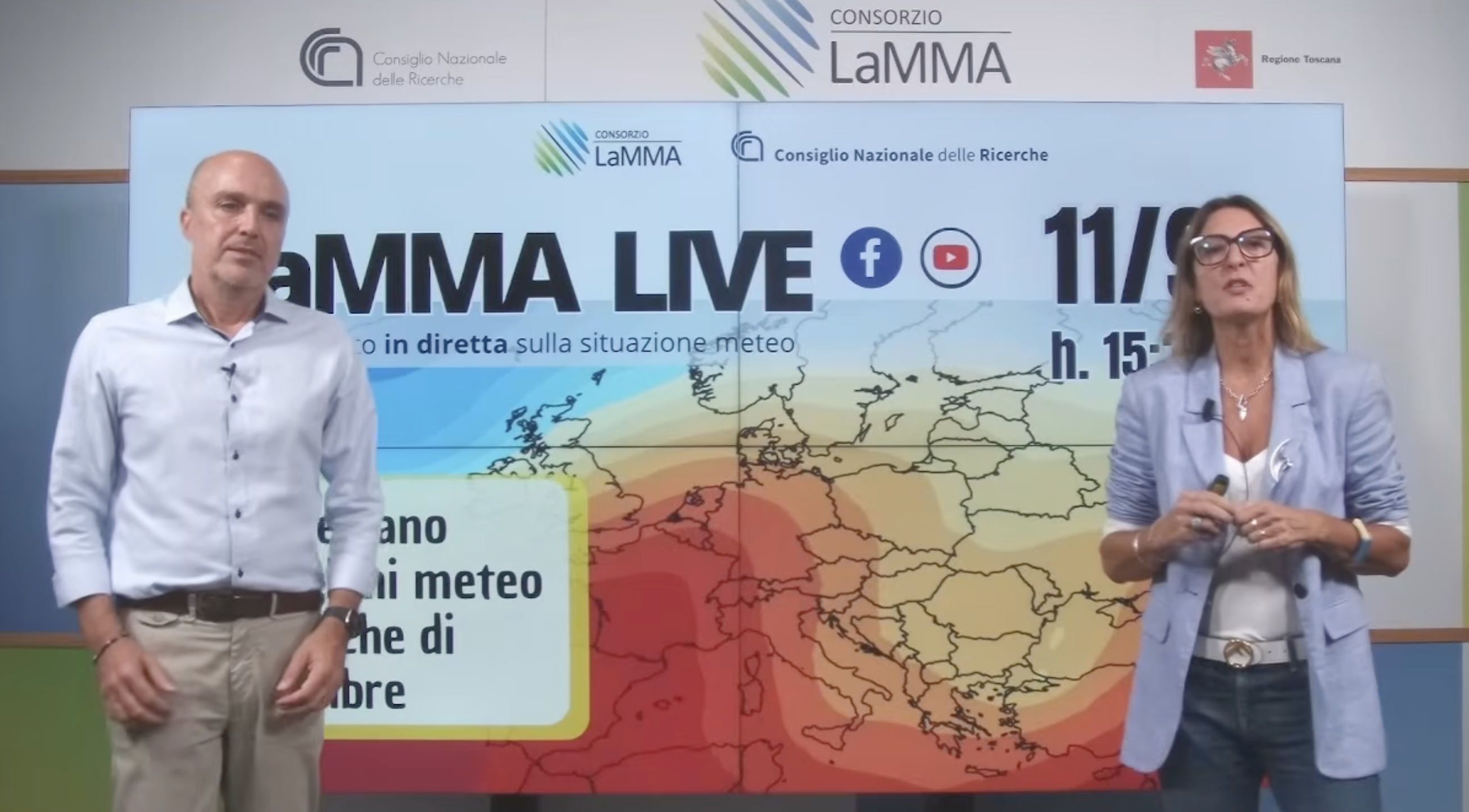 Diretta 11 settembre 2026 