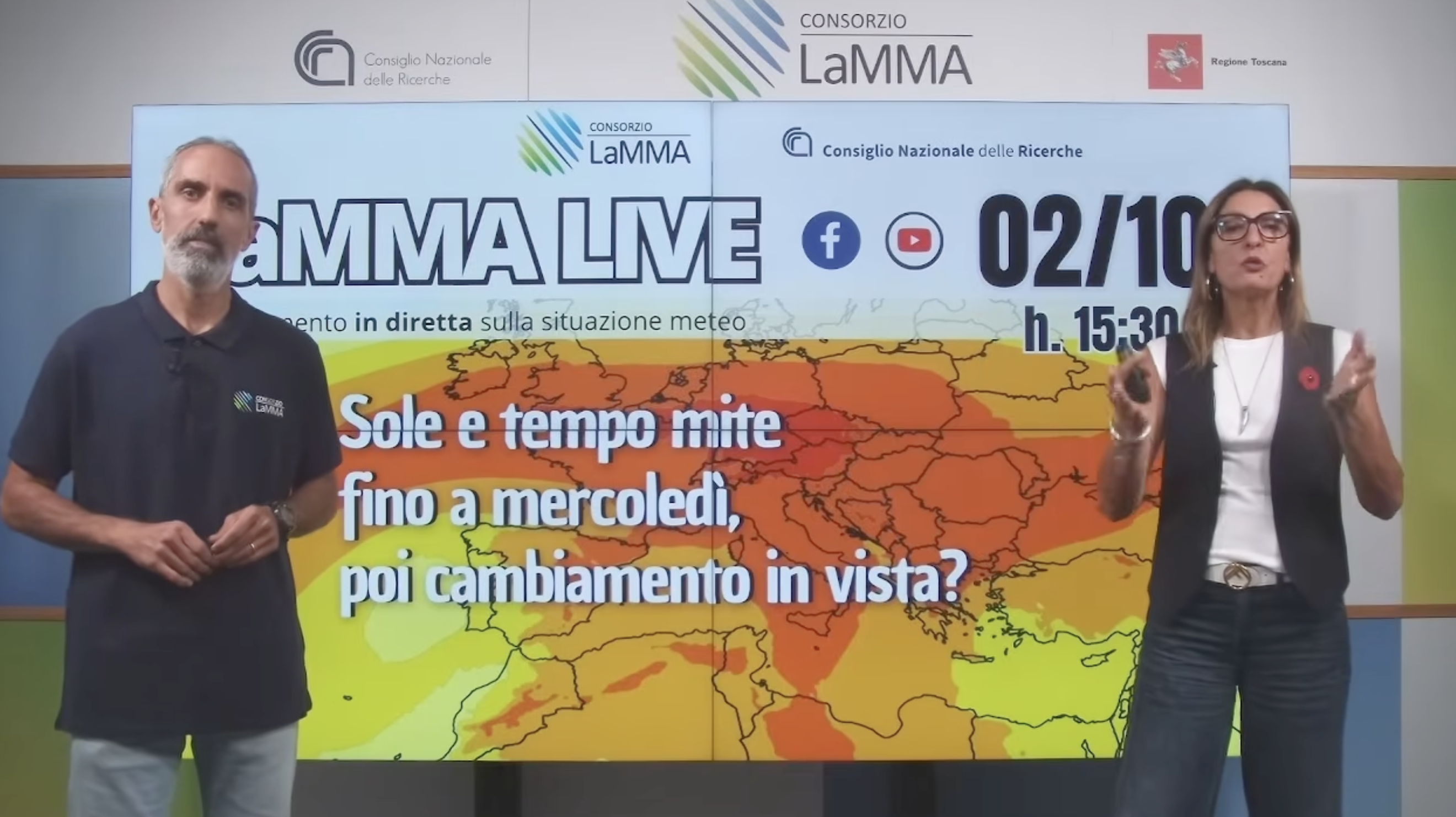 diretta 2 ottobre 2026